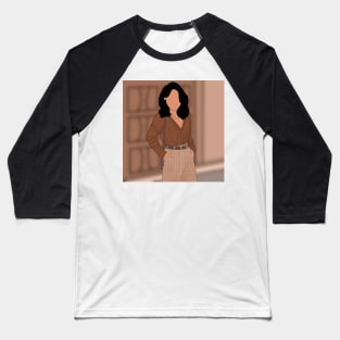 Flat portrait Baseball T-Shirt